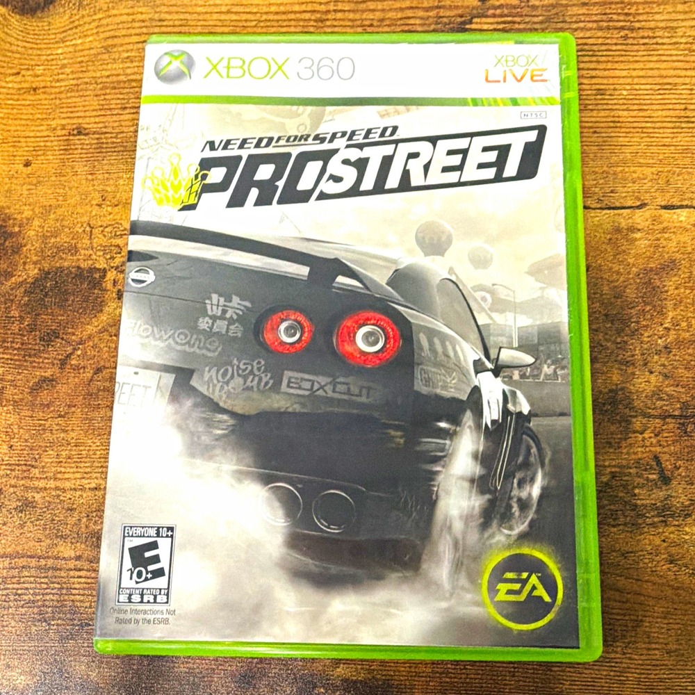Electronic Arts Need for Speed ProStreet w/Case Xbox 360 NTSC 2007 E10+